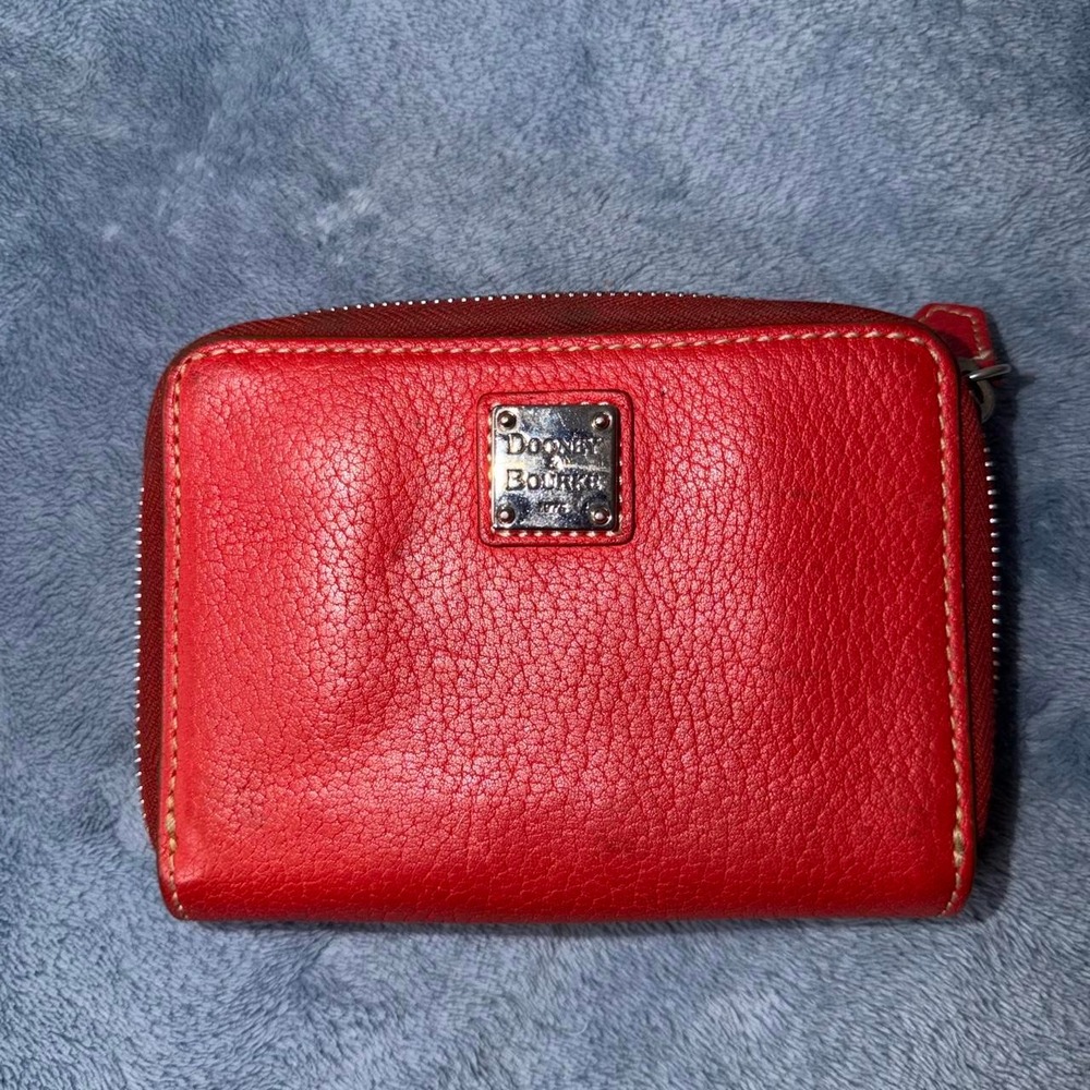 Red Dooney & Bourke leather wallet